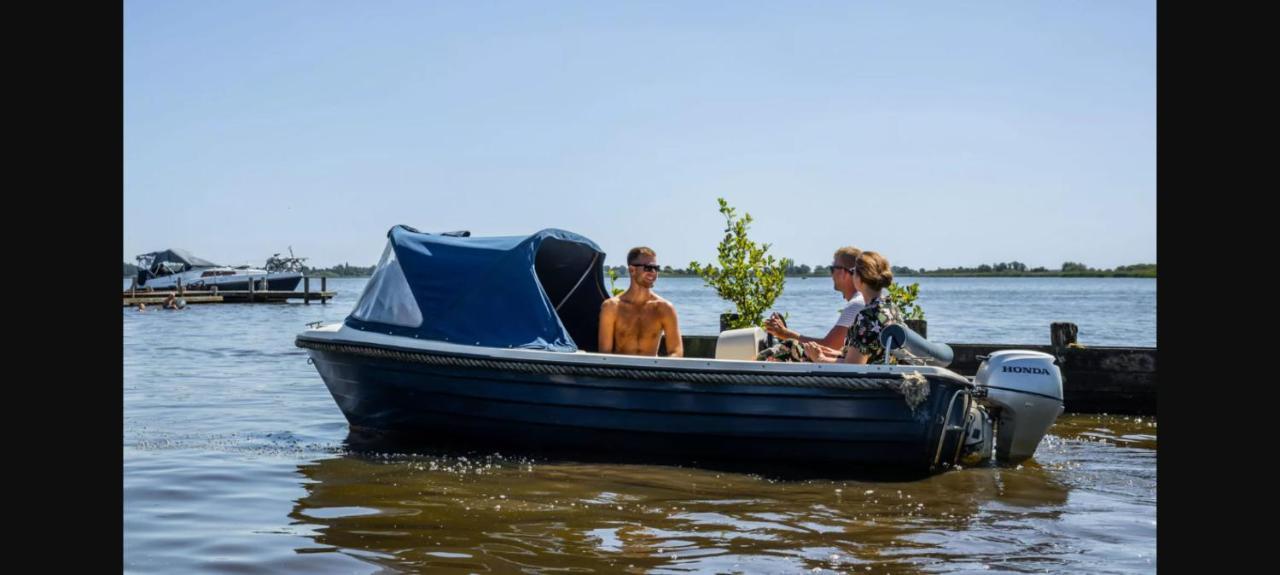 Kajuit423 6Pers 5Sterren Vakantiepark Bergumermeer Aan Het Water In Friesland Met Zwembad Vila Suameer Exterior foto