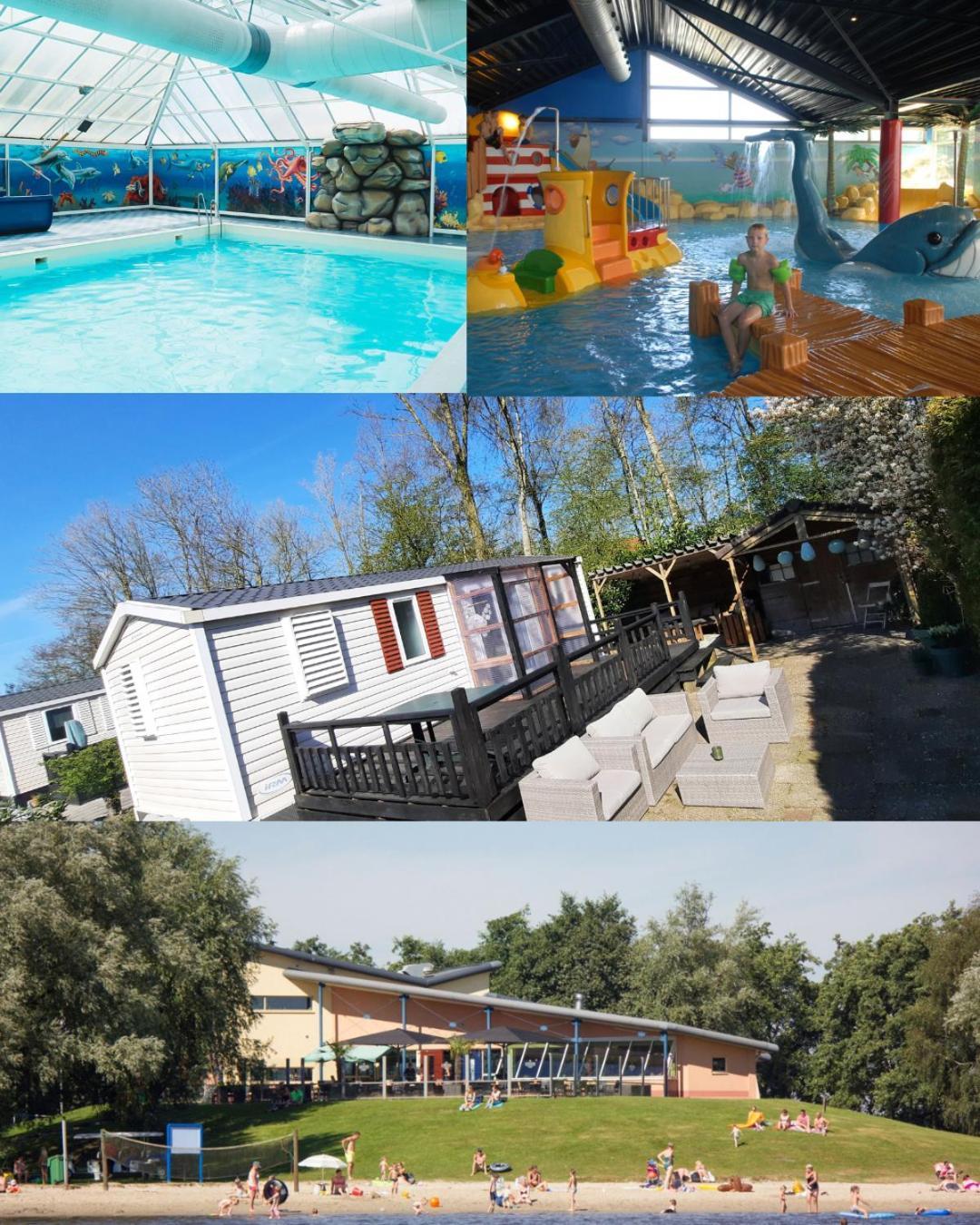 Kajuit423 6Pers 5Sterren Vakantiepark Bergumermeer Aan Het Water In Friesland Met Zwembad Vila Suameer Exterior foto